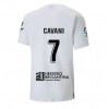 Valencia Edinson Cavani #7 Hjemmedrakt 2022-23 Kortermet
